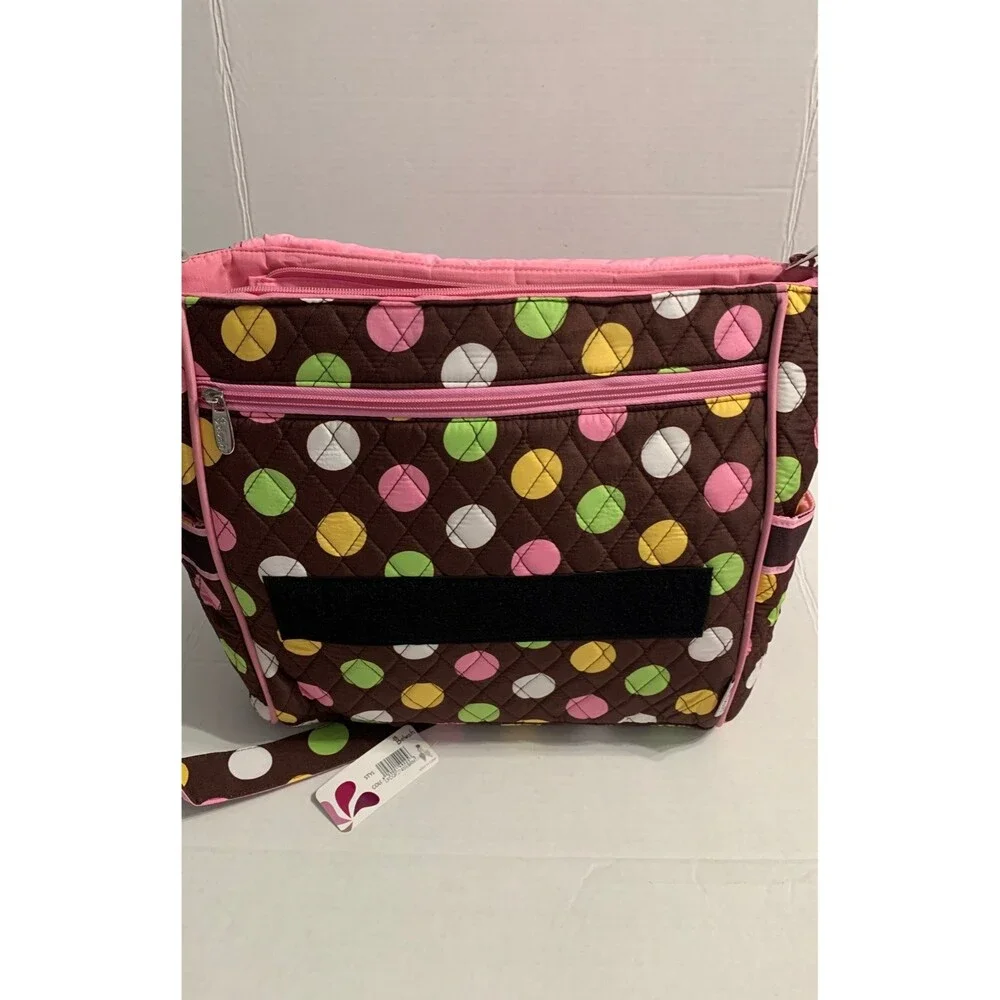 Belvah Messenger Style Diaper Bag With Changing Pad New With Tag